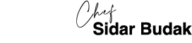 Chef Sidar Budak